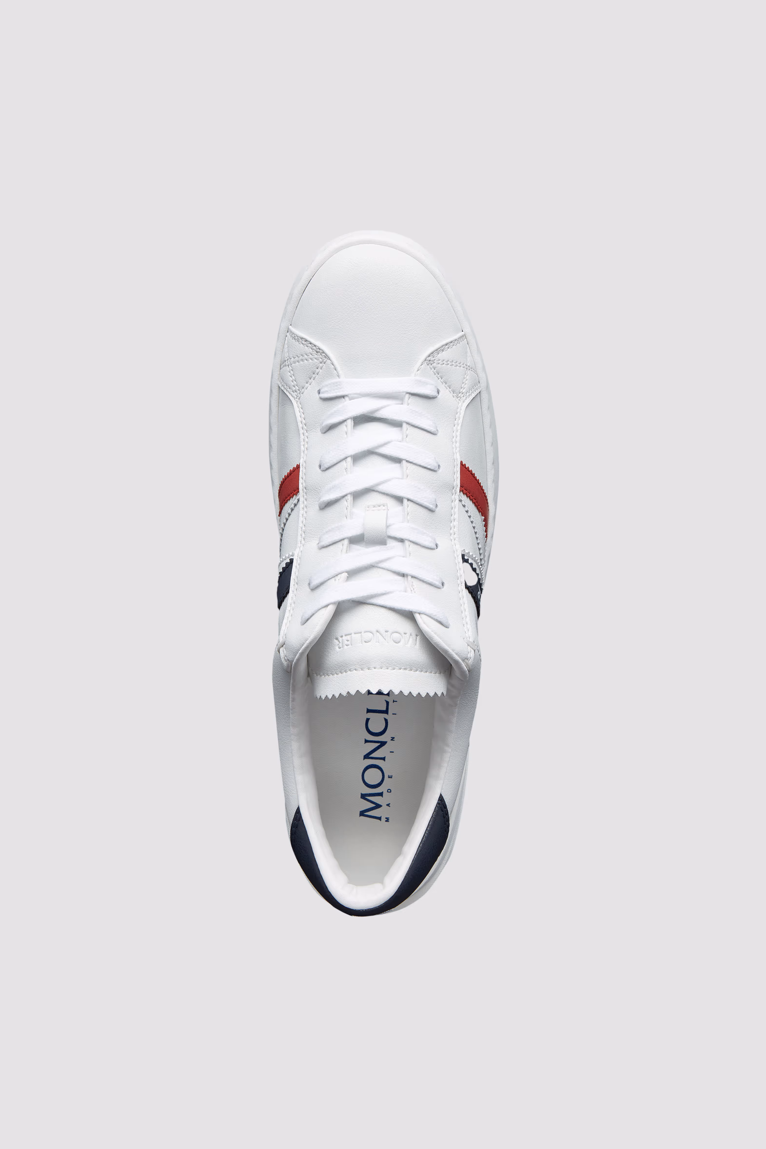 Sneakers Monaco M Femmes Bleu & Blanc & Rouge Moncler 3